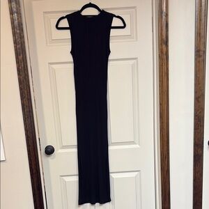 H&M Black Sheath Maxi Dress